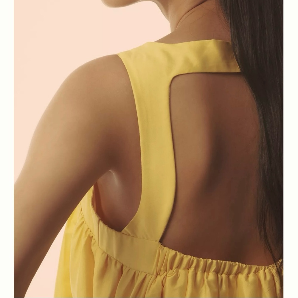 Anthropologie Pinnacle‎ by Shruti Sancheti Square-Neck Babydoll Maxi Dress - Picture 3 of 4